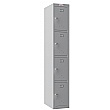 Phoenix PL Series Personal Lockers - 4 Door 1 Column With Key Lock