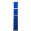 Phoenix PL Series Personal Lockers - 4 Door 1 Column With Key Lock