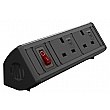 Desktop Power Module with 2 Power Sockets