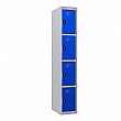 Phoenix PL Series Personal Lockers - 4 Door 1 Column With Combination Lock