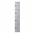 Phoenix PL Series Personal Lockers - 4 Door 1 Column With Combination Lock