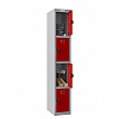 Phoenix PL Series Personal Lockers - 4 Door 1 Column With Combination Lock