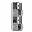 Phoenix PL Series Personal Lockers - 8 Door 2 Column With Combination Lock