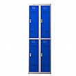 Phoenix PL Series Personal Lockers - 4 Door 2 Column With Electronic Lock