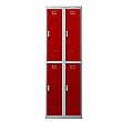 Phoenix PL Series Personal Lockers - 4 Door 2 Column With Electronic Lock