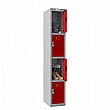 Phoenix PL Series Personal Lockers - 4 Door 1 Column With Electronic Lock