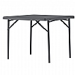 Express Fuse Square Poly Folding Table
