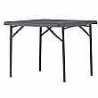 Express Fuse Square Poly Folding Table