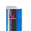 Fully Welded Workwear Lockers With Sloping Top