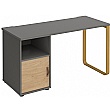 Ryto Home Office Desk with Fixed Cupboard Pedestal