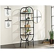 Chania Home Office Oval Bookcase