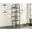 Chania Home Office Oval Bookcase