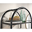 Chania Home Office Oval Bookcase