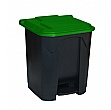 Hands Free Pedal Bins with Coloured Lids