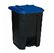 Hands Free Pedal Bins with Coloured Lids