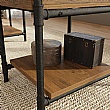 Fabrica Industrial Style Double Pedestal Desk