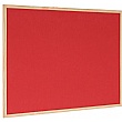 Bi-Office Reversible Red/Cork Notice Board
