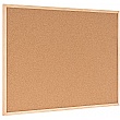 Bi-Office Reversible Red/Cork Notice Board