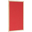 Bi-Office Reversible Red/Cork Notice Board