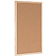 Bi-Office Reversible Red/Cork Notice Board