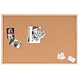 Bi-Office Reversible Red/Cork Notice Board