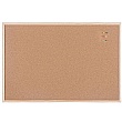 Bi-Office Budget Wood Frame Cork Board