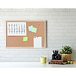 Bi-Office Budget Wood Frame Cork Board