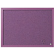 Bi-Office Lavender Notice Board