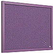 Bi-Office Lavender Notice Board