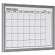 Bi-Office Magnetic Monthly Planner Drywipe Board