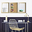 Bi-Office Positive Flow Gold Message Boards Set