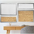 Bi-Office Positive Flow Silver Message Boards Set