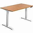 Commerce II Height Adjustable Rectangular Sit-Stand Desks