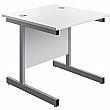 Commerce II White Rectangular Office Desks