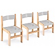 Primary Wooden Stacking Chairs (Pack of 2)