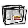 Sealey Gas Cylinder Safety Cage - 1000W x 500D x 1400H