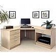 Agency Terra Home Office Compact Corner Desk