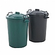 BiGDUG Essentials 85 Litre Dustbin With Clip Lid