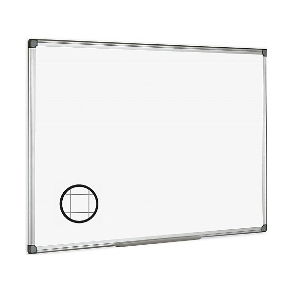 Gridded Drywipe Board Aluminium Frame