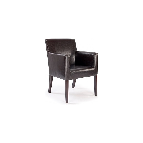 Cambridge Leather Look Armchair