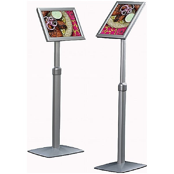 Busygrip® Height Adjustable Information Stands