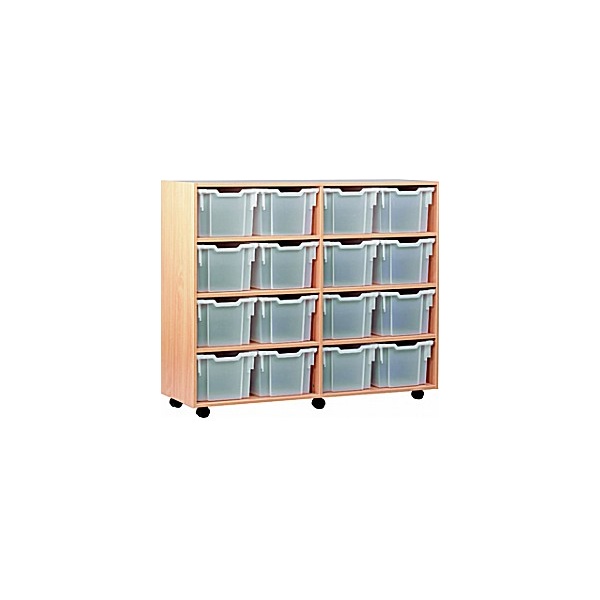 16 Tray Extra Deep Mobile Storage