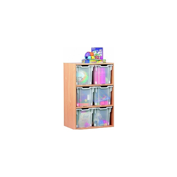 6 Tray Jumbo Static Storage