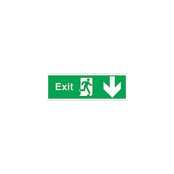 Exit Down Arrow