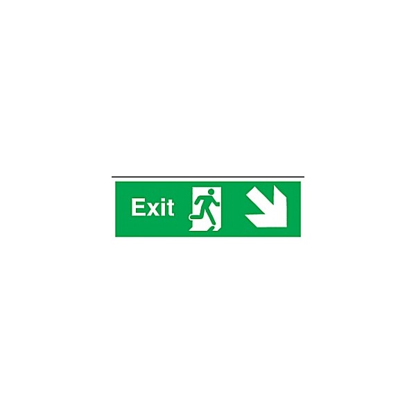 Exit Diagonal Right Down Arrow