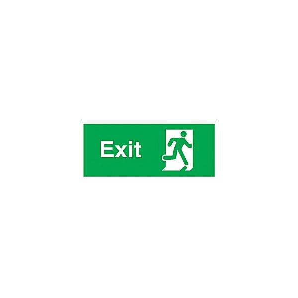 Exit Man Running Right