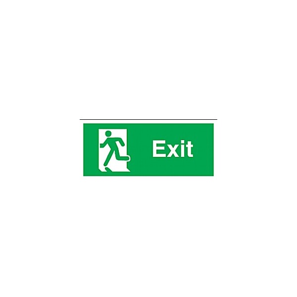 Exit Man Running Left