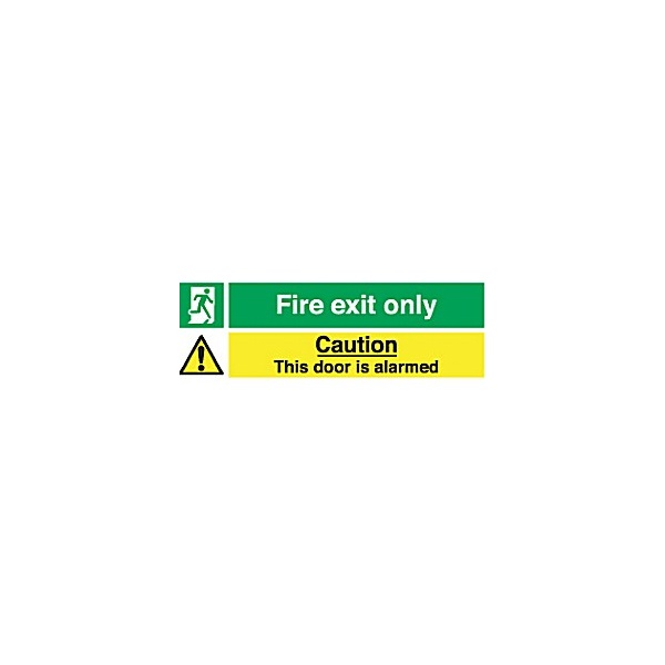 Fire Exit Only - Caution This Door Is Alarmed