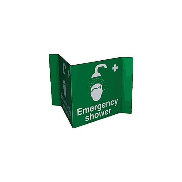 Emergency Shower Projection Sign