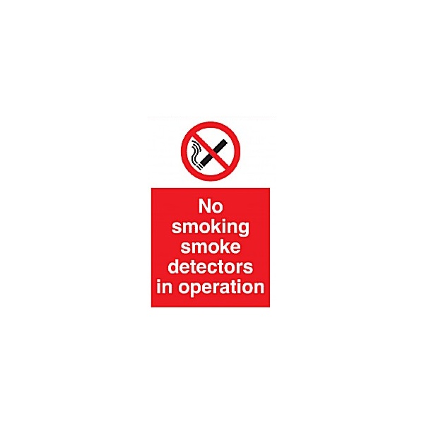 No Smoking - Smoke Detectors In Operation
